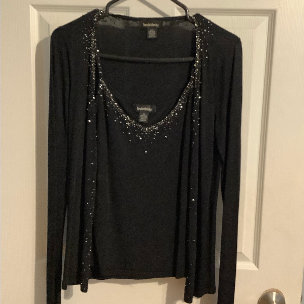 7.Camisole and sweater